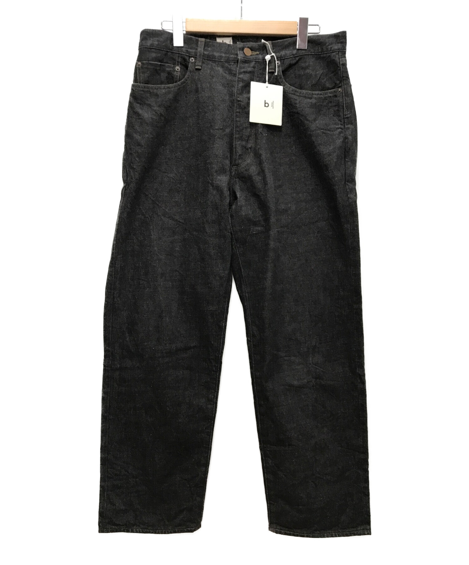 blurhms ROOTSTOCK (ブラームスルーツストック) 12.9oz Selvage Denim Pants STANDARD ブラック  サイズ:3