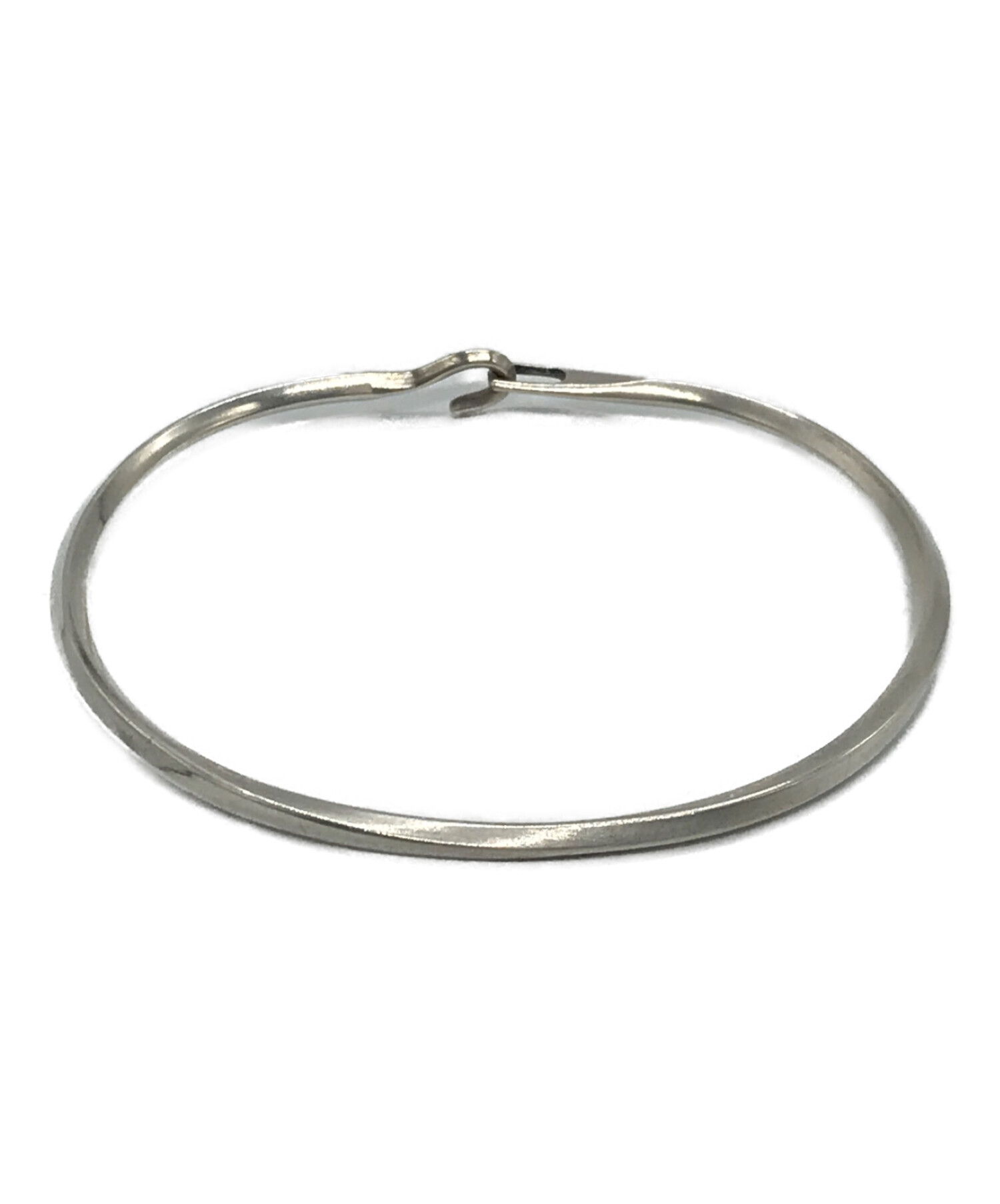 werkstatt:munchen (ワークスタットミュンヘン) bangle side hook twisted シルバー サイズ:S