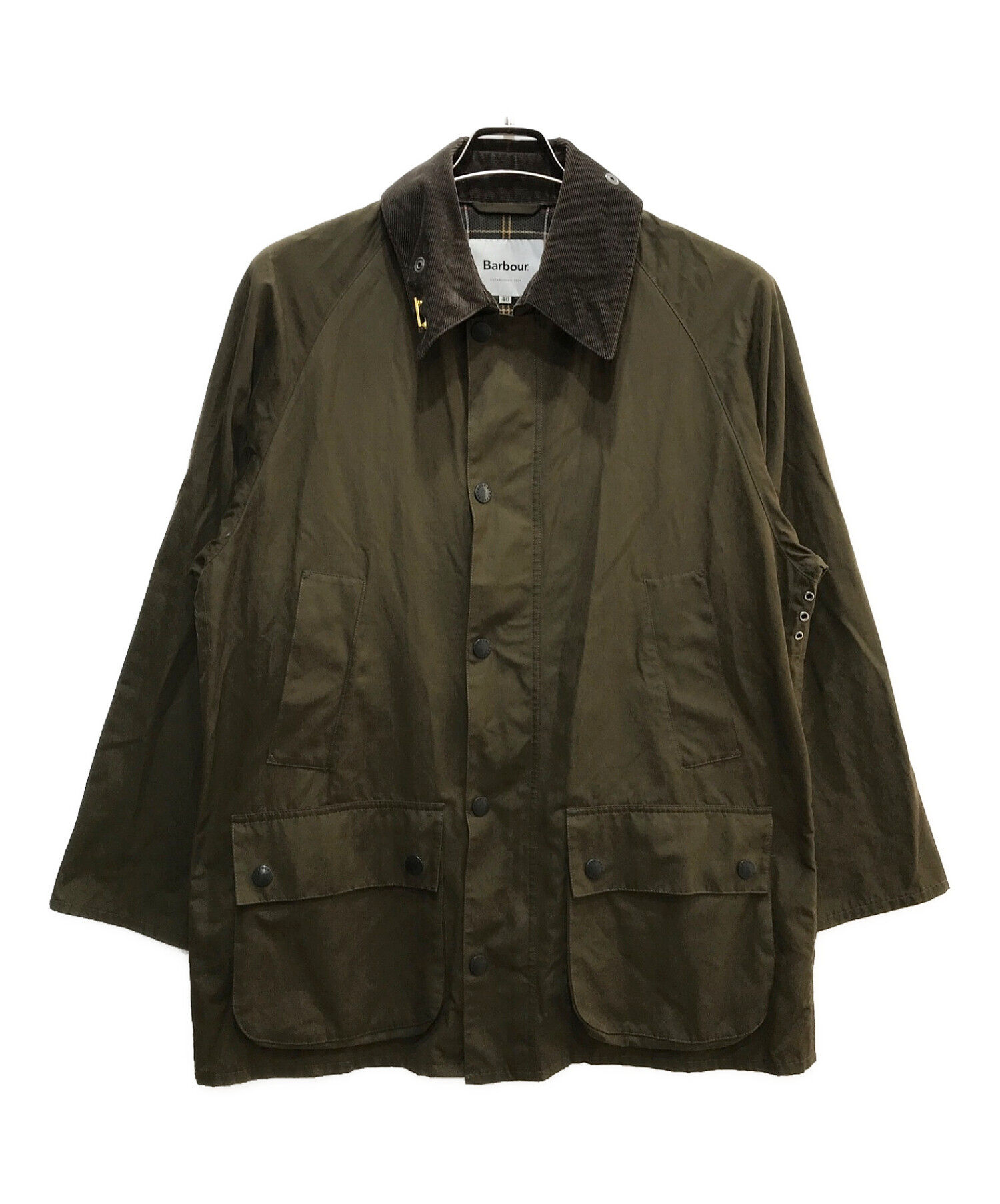 Barbour BEDALE Jacket オリーブ 40 | www.darquer.fr