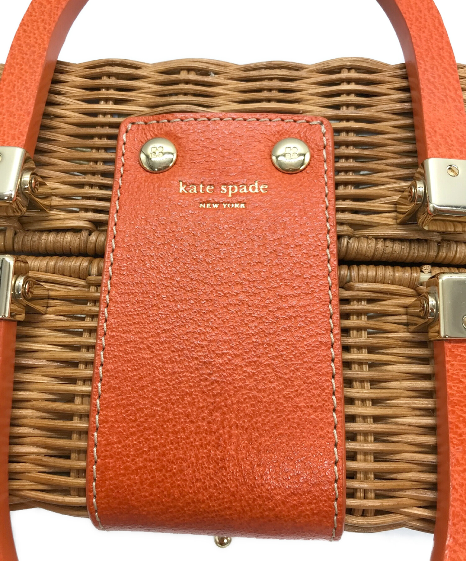 Kate spade rattan online purse