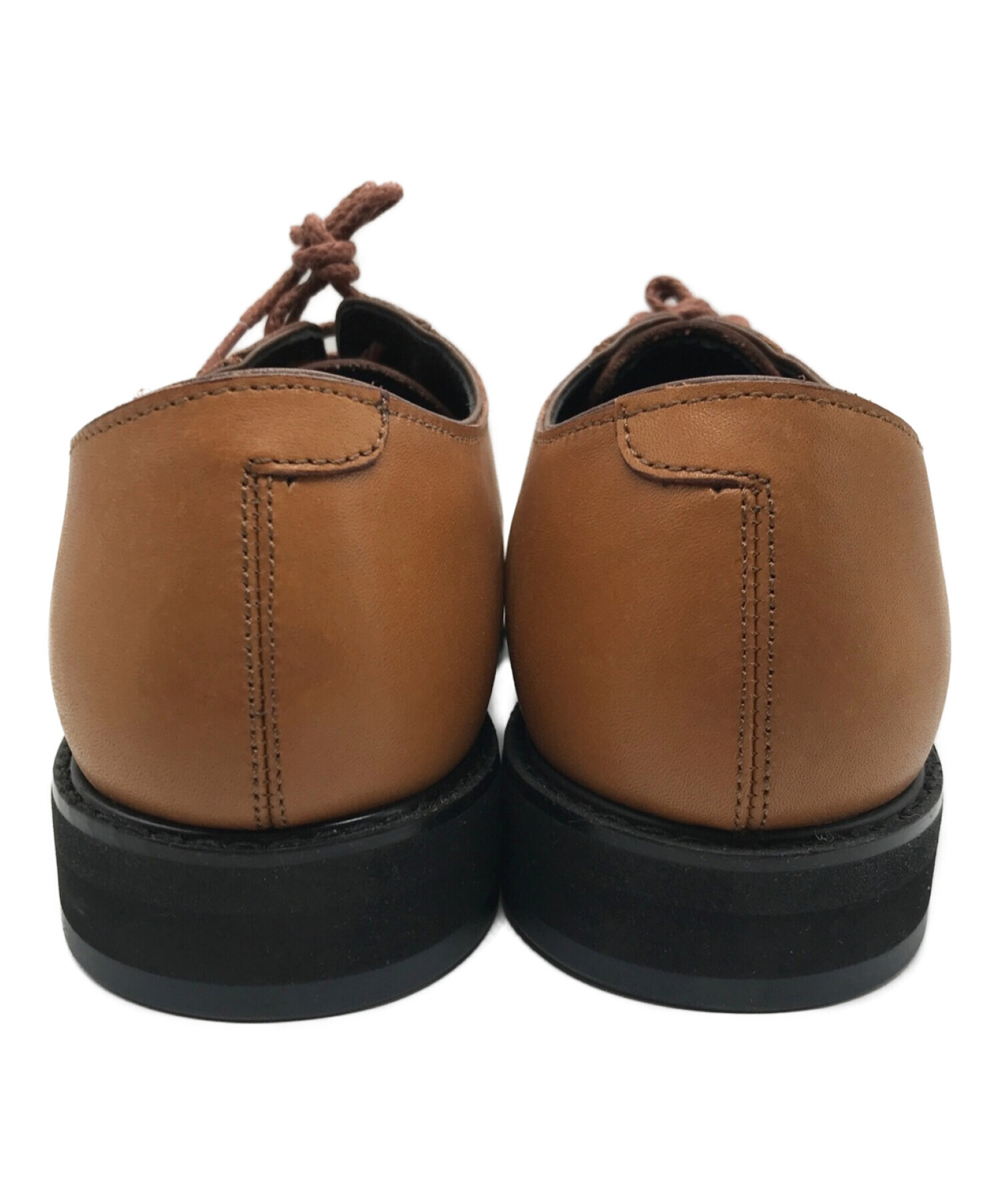 Hush Puppies (ハッシュパピーズ) Otsuka (オオツカ) プレーントゥシューズ ブラウン サイズ:26　1/2