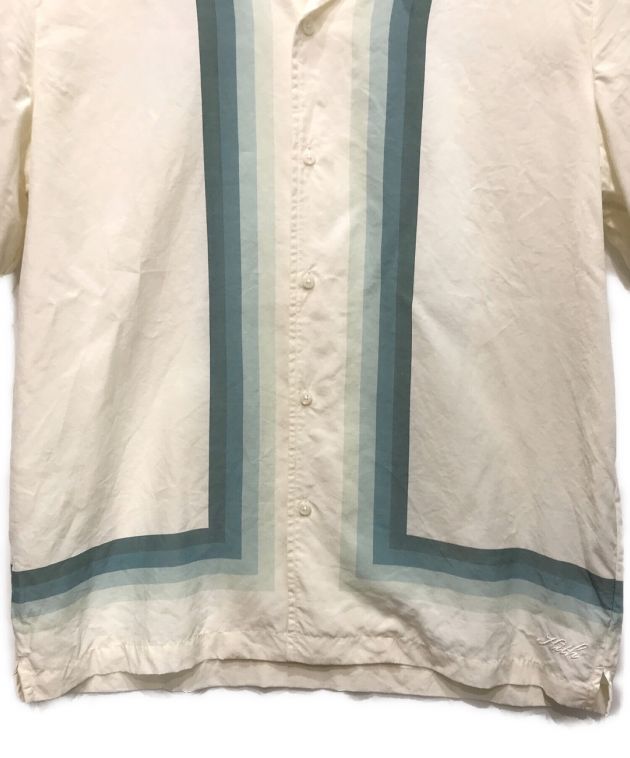 中古・古着通販】KITH (キス) Cupro Linen Thompson Camp Collar Shirt ...