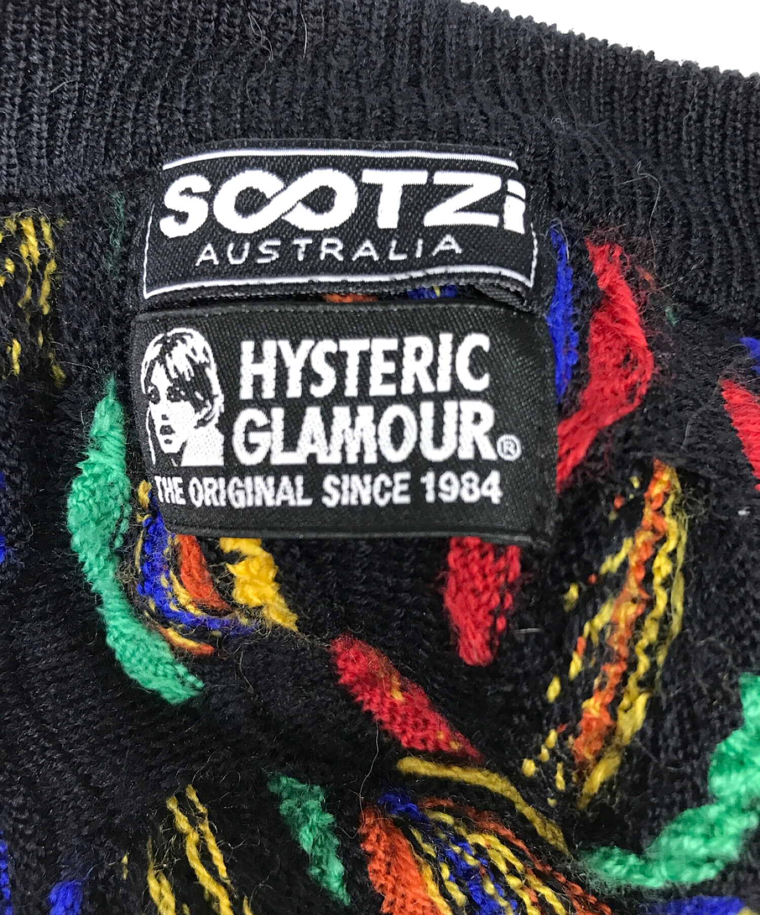 Hysteric Glamour (ヒステリックグラマー) SOOTZI HYSTERIC WOMEN刺繍カーディガン マルチカラー サイズ:FREE