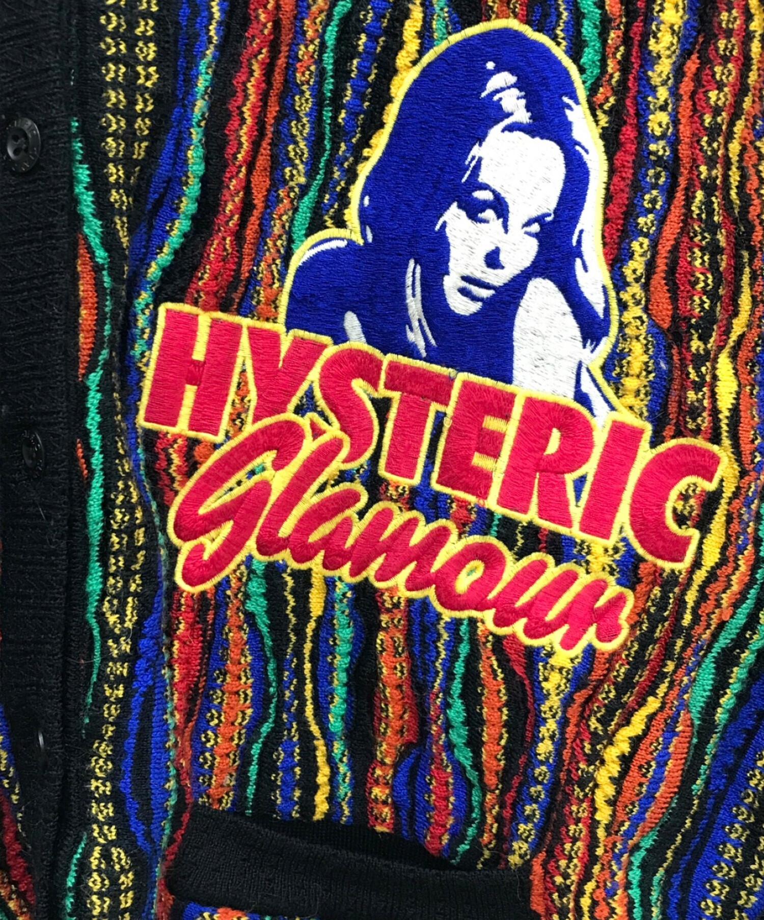 Hysteric Glamour (ヒステリックグラマー) SOOTZI HYSTERIC WOMEN刺繍カーディガン マルチカラー サイズ:FREE