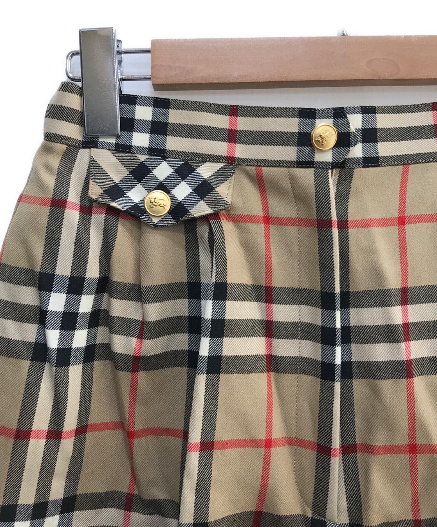 Burberry's (バーバリーズ) ノバチェックショートパンツ ベージュ サイズ:160A 未使用品