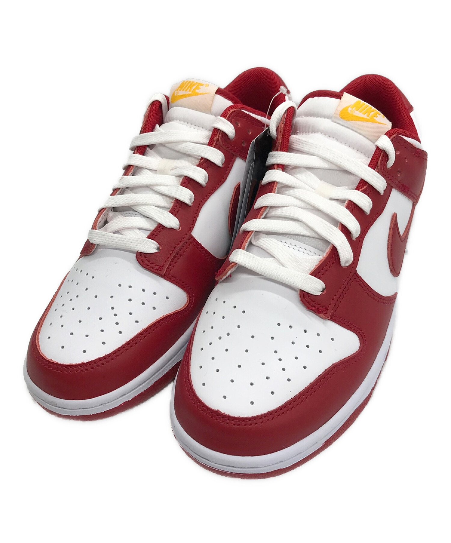 NIKE DUNK LOW GYM RED US10状態はいいと思います - スニーカー