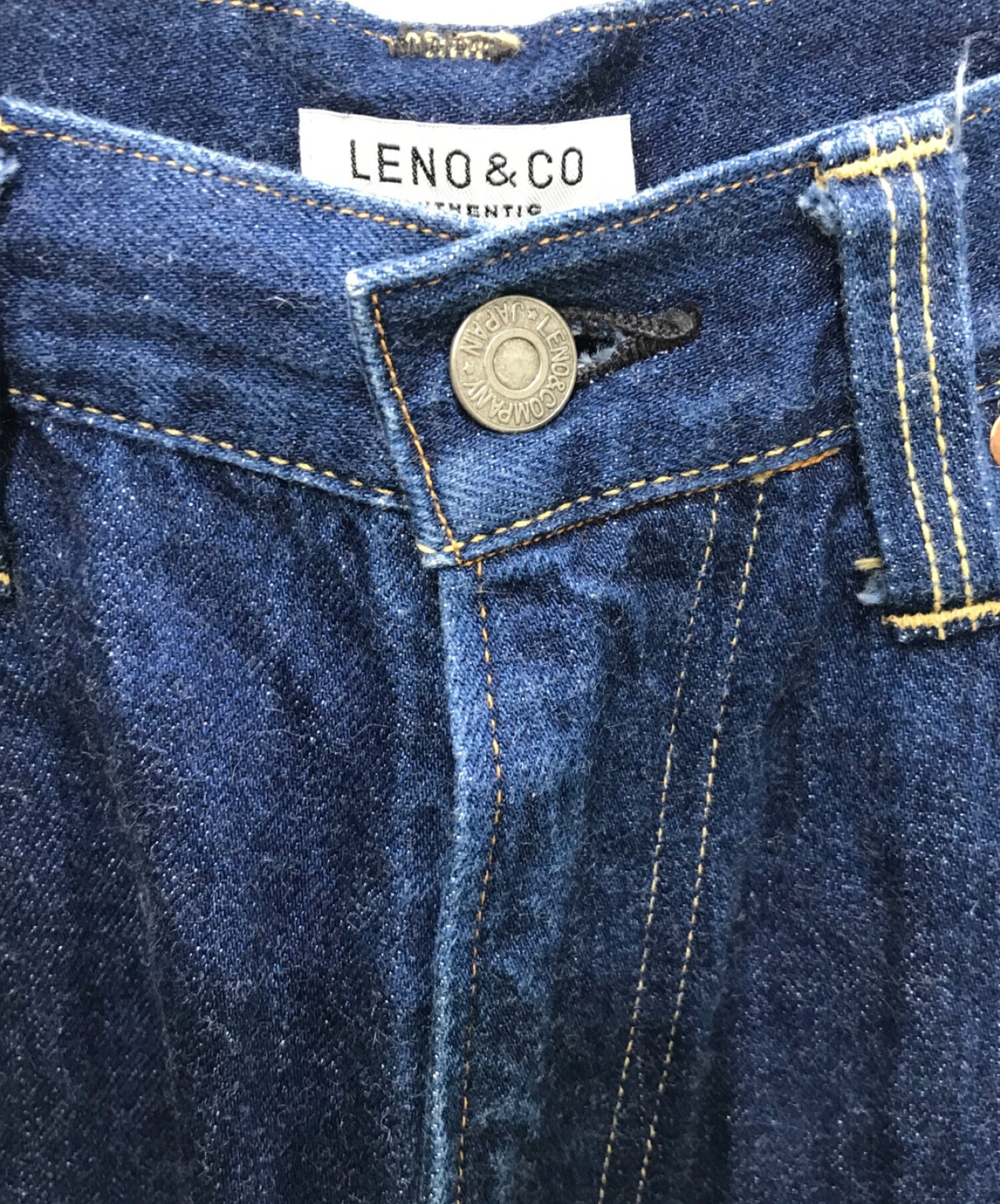 中古・古着通販】leno (リノ) KAY HIGH WAIST JEANS インディゴ サイズ