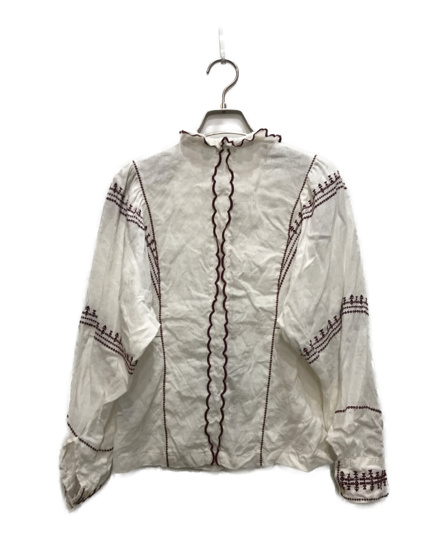 新品】ISABEL MARANT ETOILE ブラウス ホワイト 34 - construramaragon.com