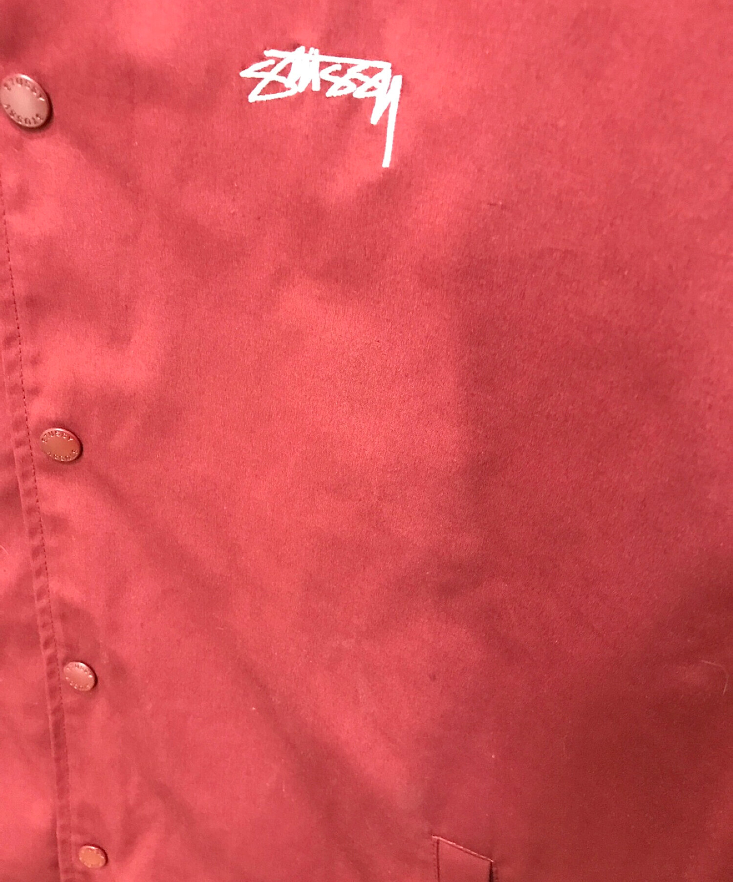 中古・古着通販】stussy (ステューシー) Classic Coach Jacket ワイン