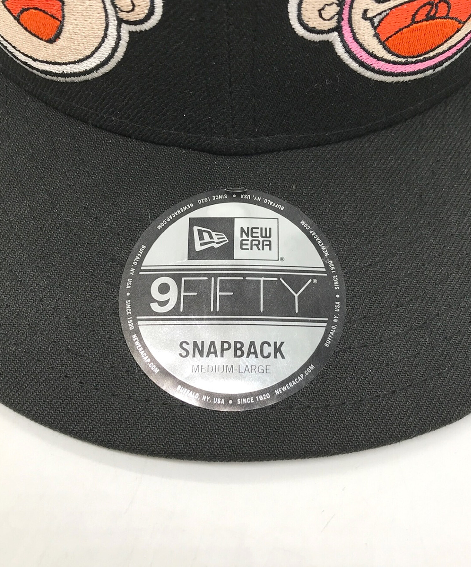 中古・古着通販】New Era (ニューエラ) コラボキャップ ブラック