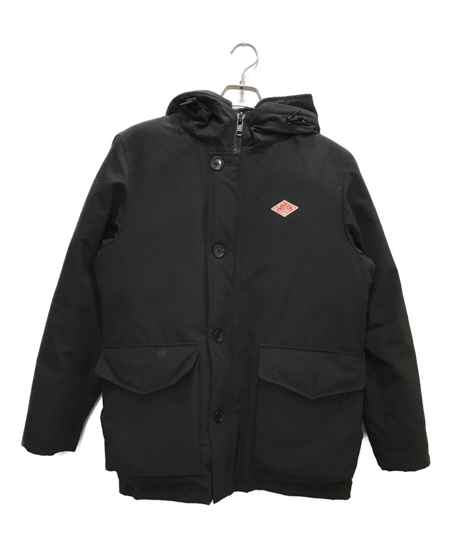 DANTON (ダントン) P/C TUSSAH DOWN JACKET ブラック サイズ:40