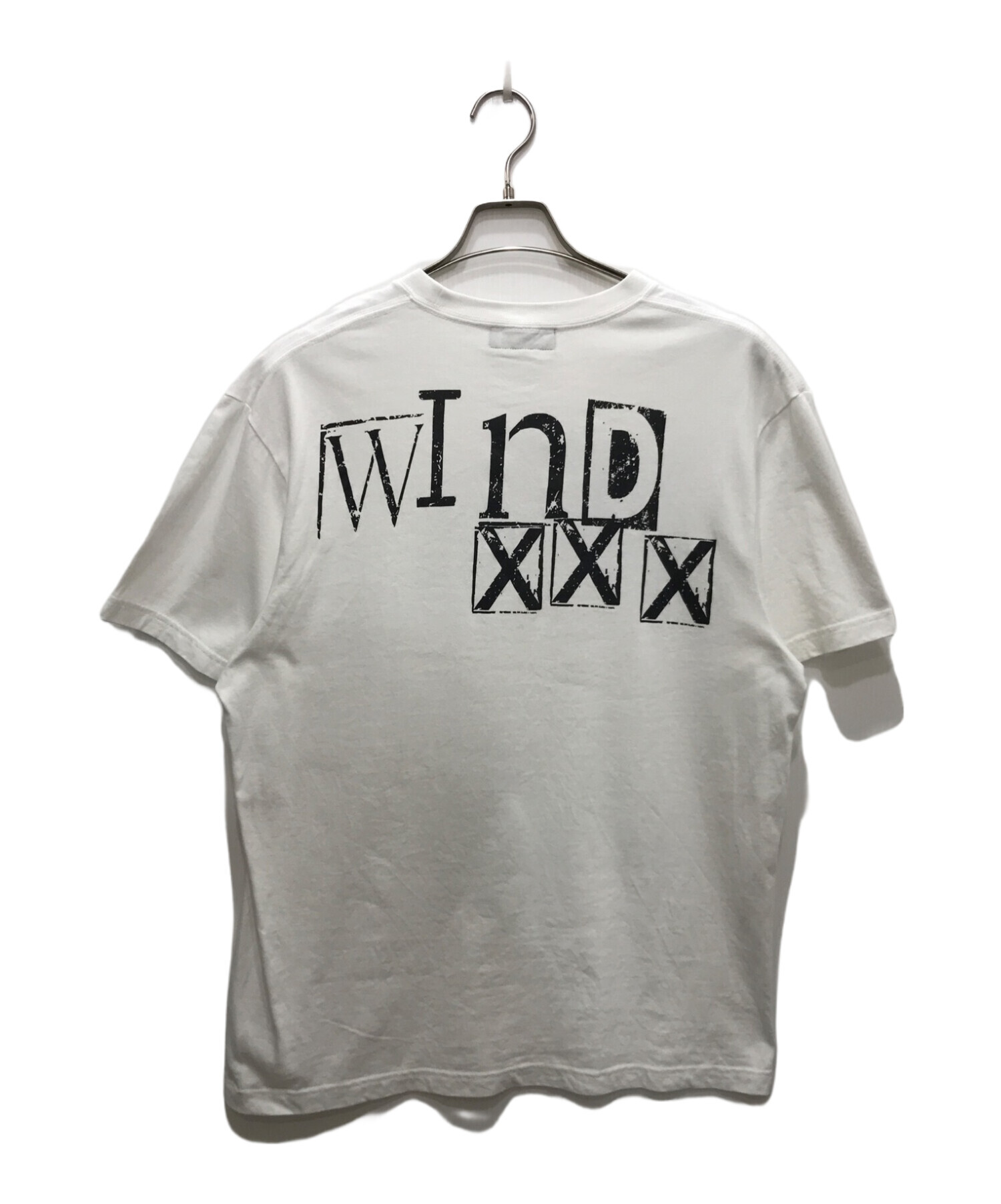 WIND AND SEA (ウィンダンシー) GOD SELECTION XXX (ゴッドセレクショントリプルエックス) プリントTシャツ ホワイト  サイズ:L