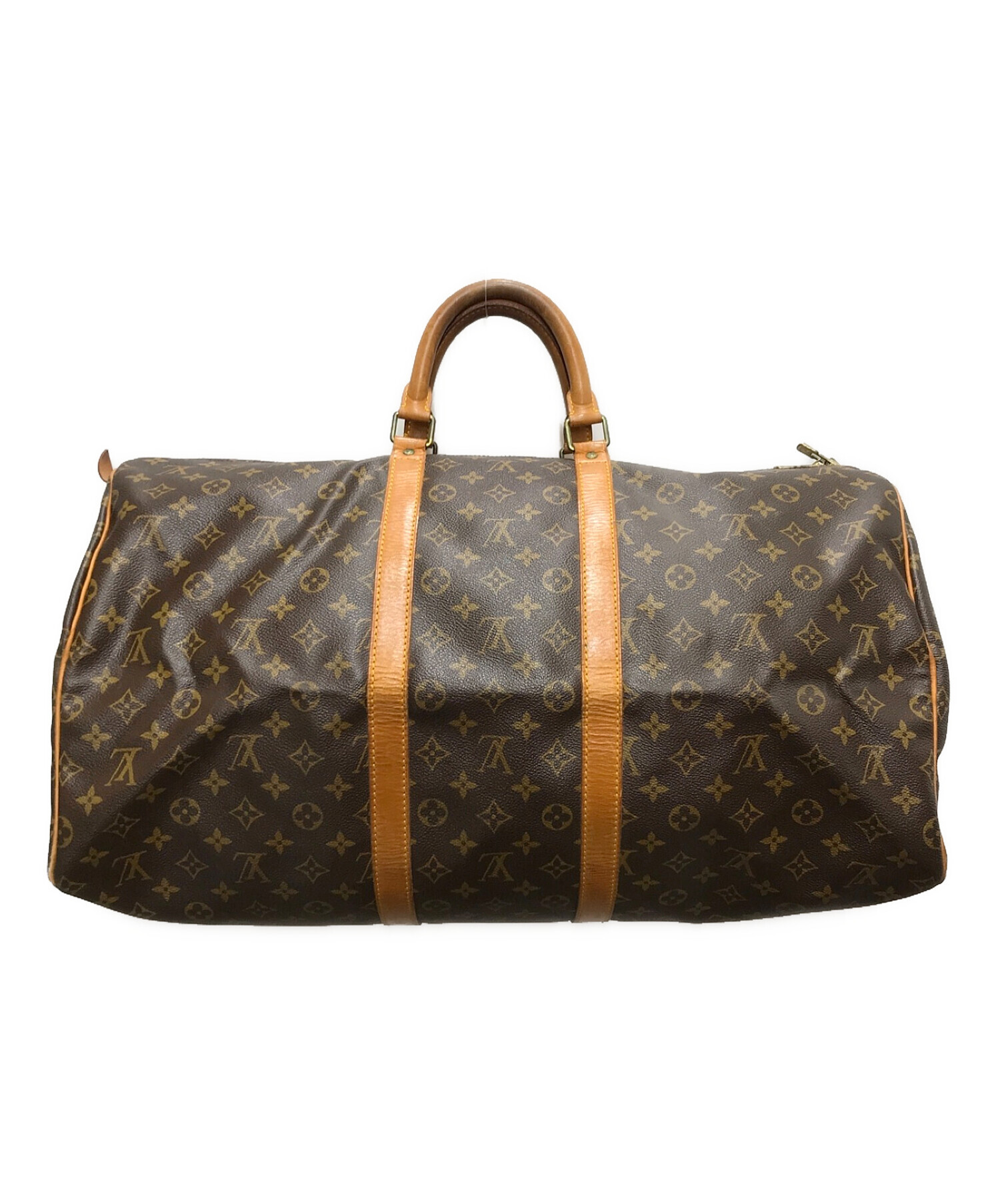 中古・古着通販】LOUIS VUITTON (ルイ ヴィトン) キーポル55 ブラウン