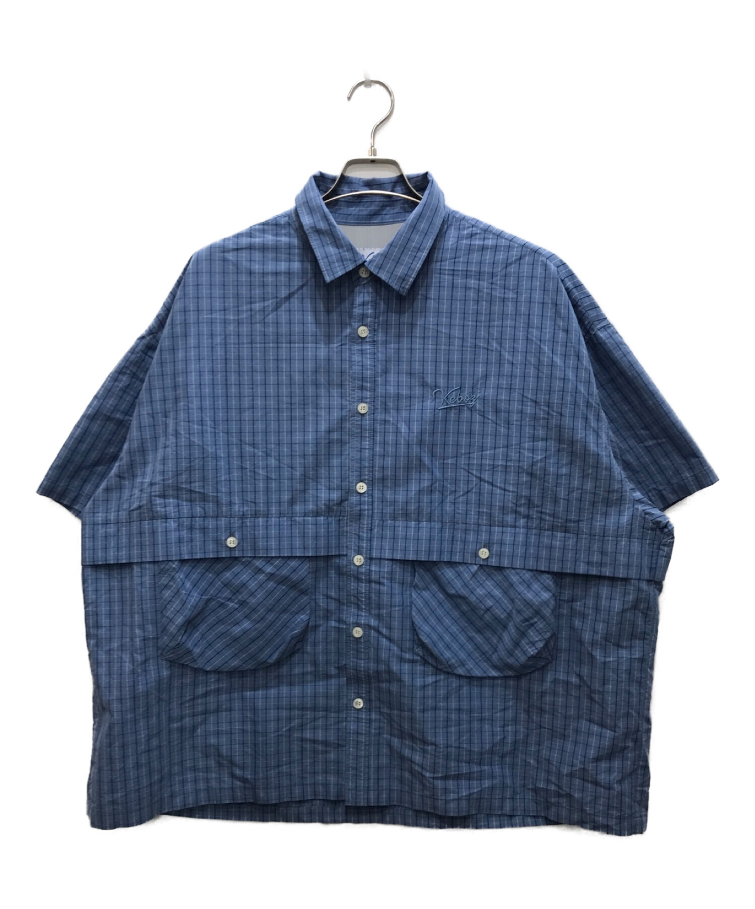 keboz WINDOWPANE CHECK SHIRTS - シャツ