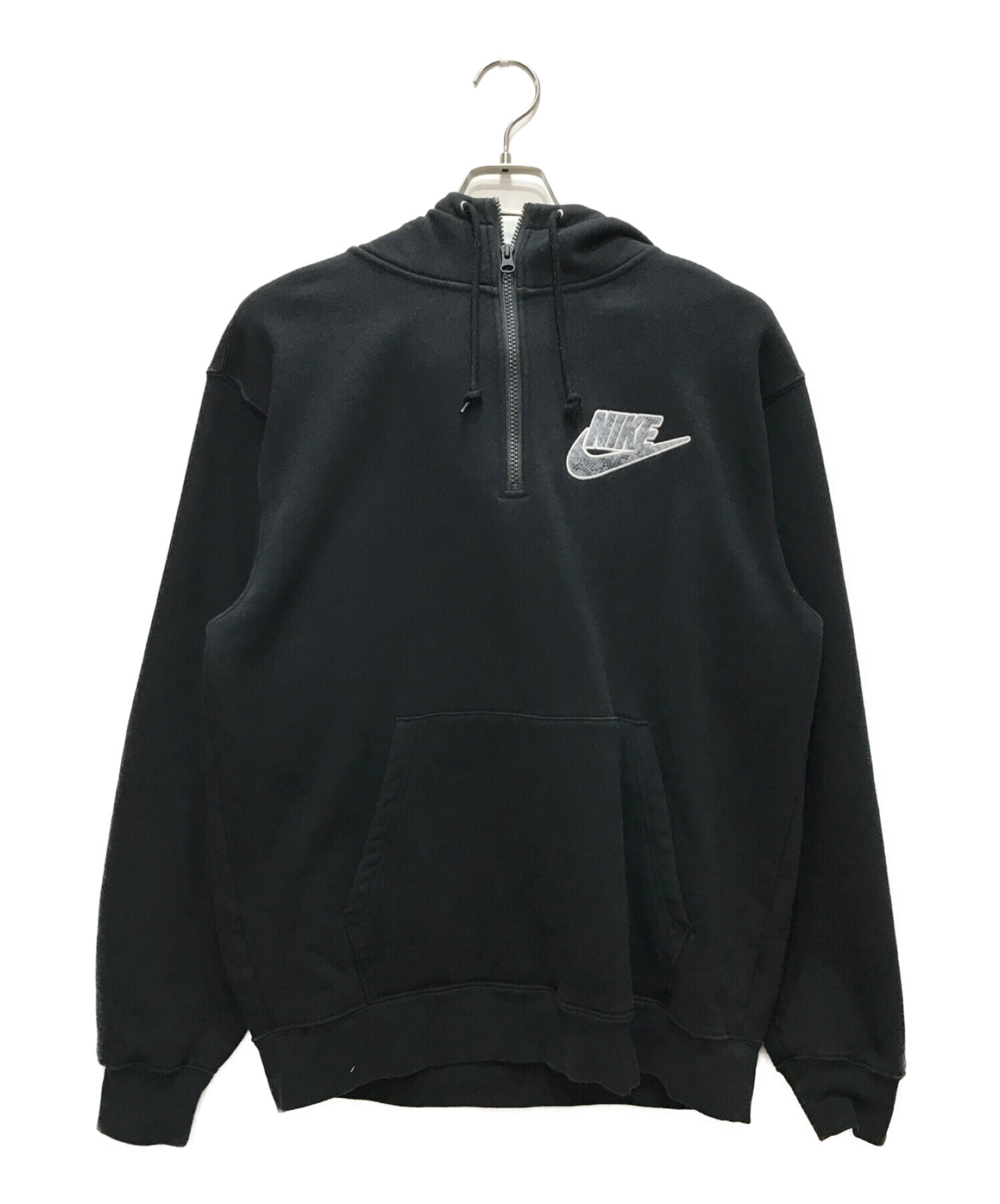 Supreme/Nike Half Zip Hooded Sweatshirt黒