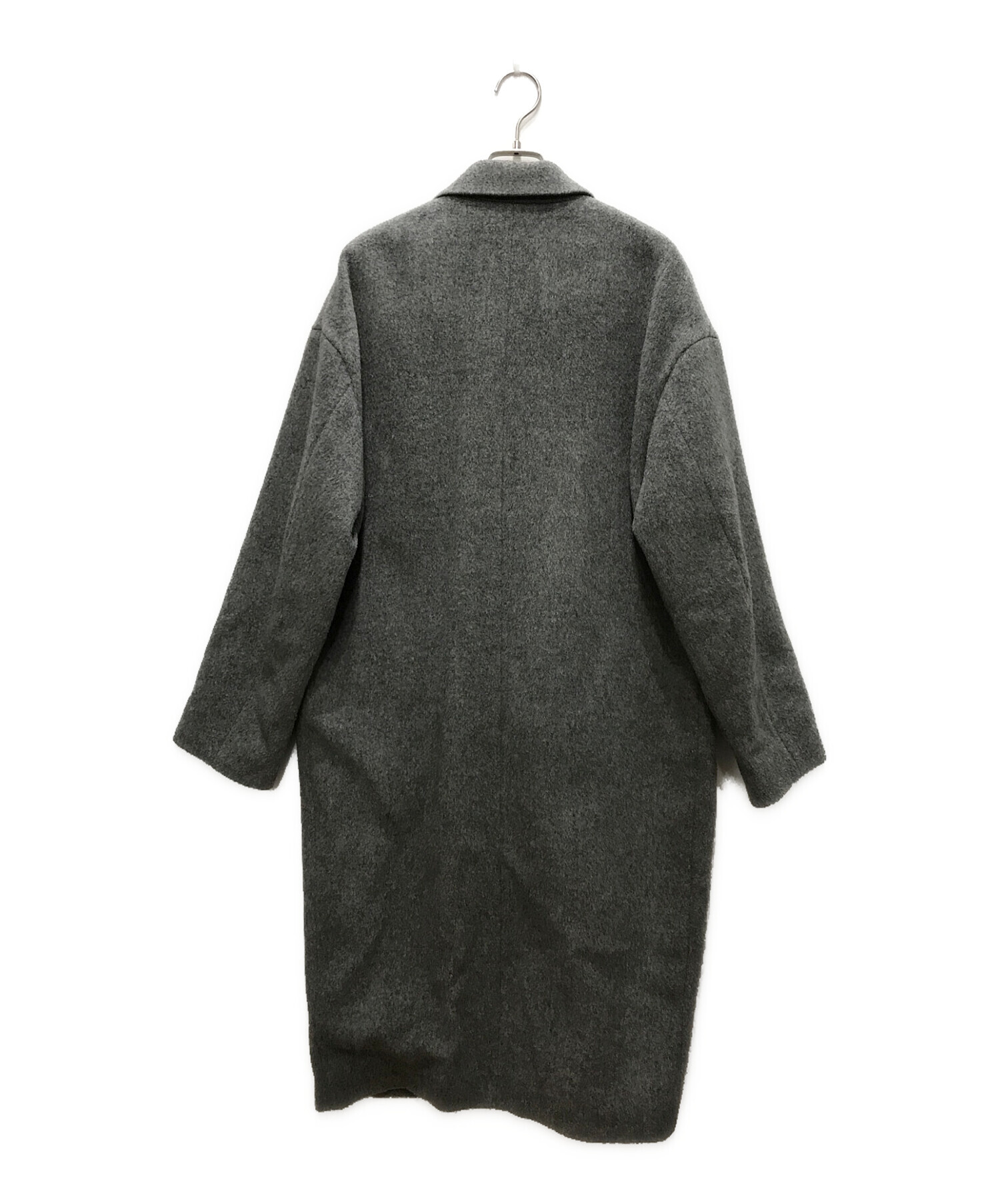 中古・古着通販】CLANE HOMME (クラネ オム) OVER CHESTER COAT グレー