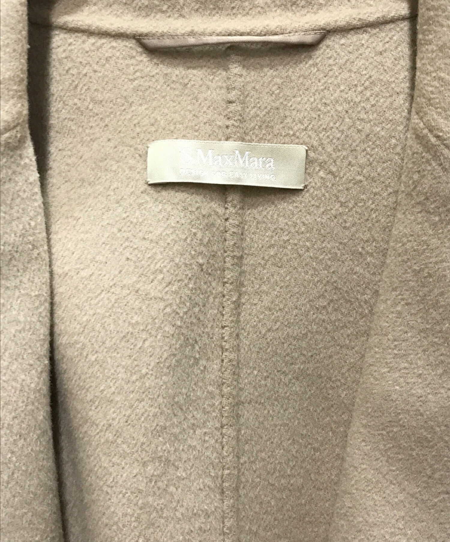 中古・古着通販】'S Max Mara (エスマックスマーラ) アンゴラ混コート