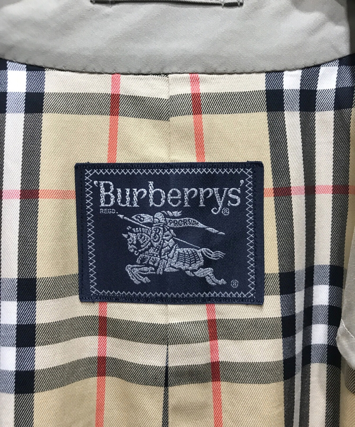 中古・古着通販】Burberry's (バーバリーズ) トレンチコート カーキ サイズ:98-185-8｜ブランド・古着通販  トレファク公式【TREFAC FASHION】スマホサイト