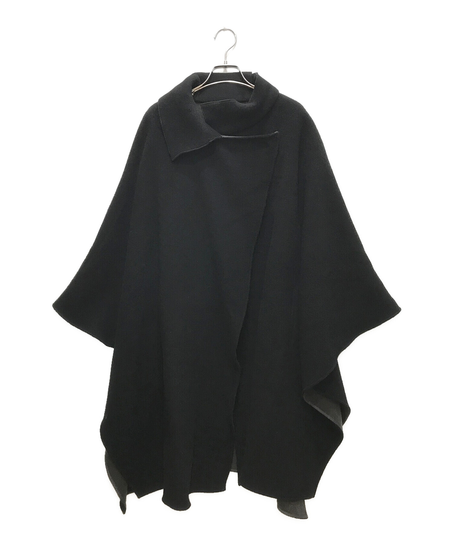 Ameri (アメリ) UNDRESSED HANDY OVER PONCHO ブラック サイズ:F