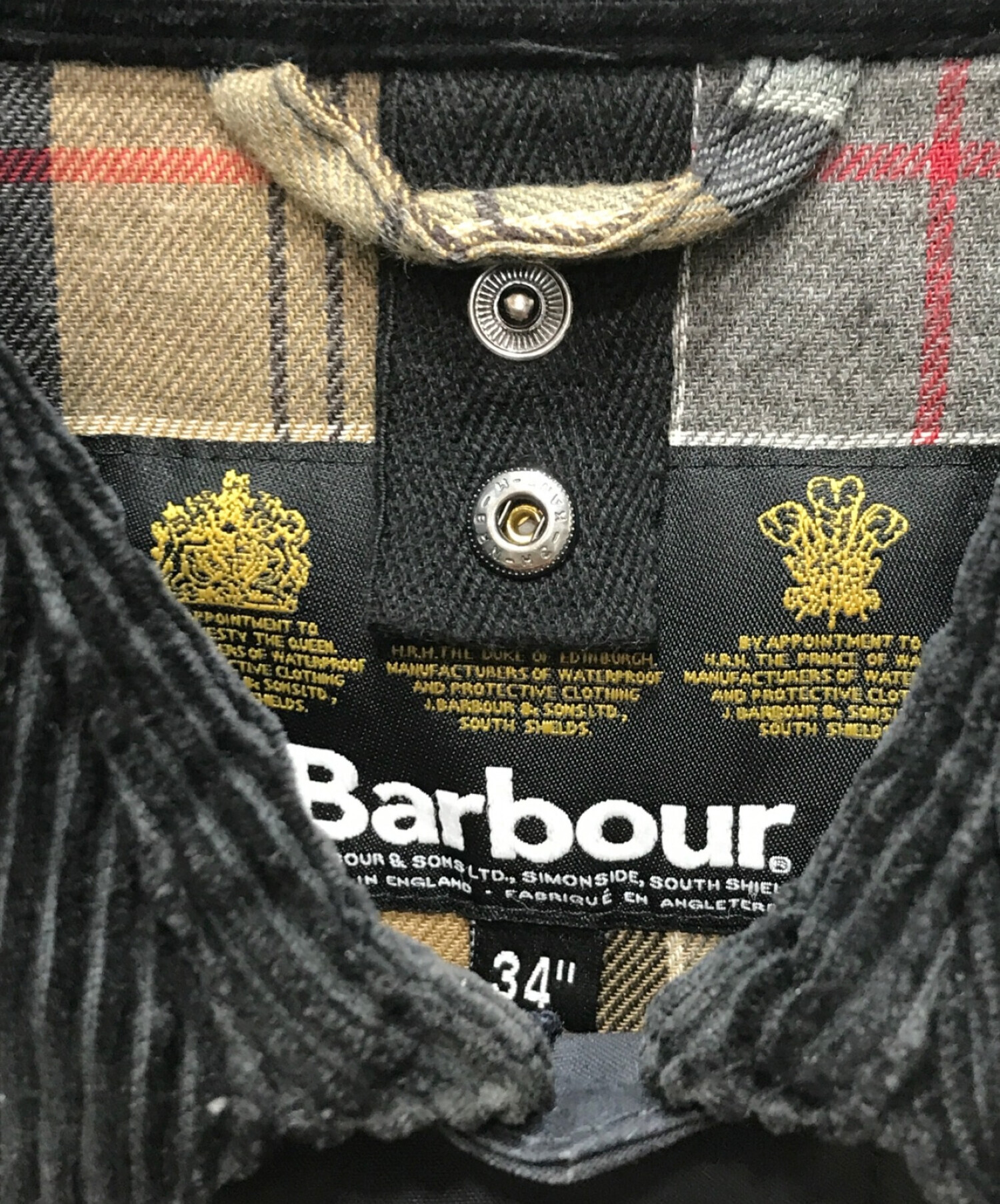 Barbour (バブアー) SL BEDALE JACKET ブラック サイズ:34