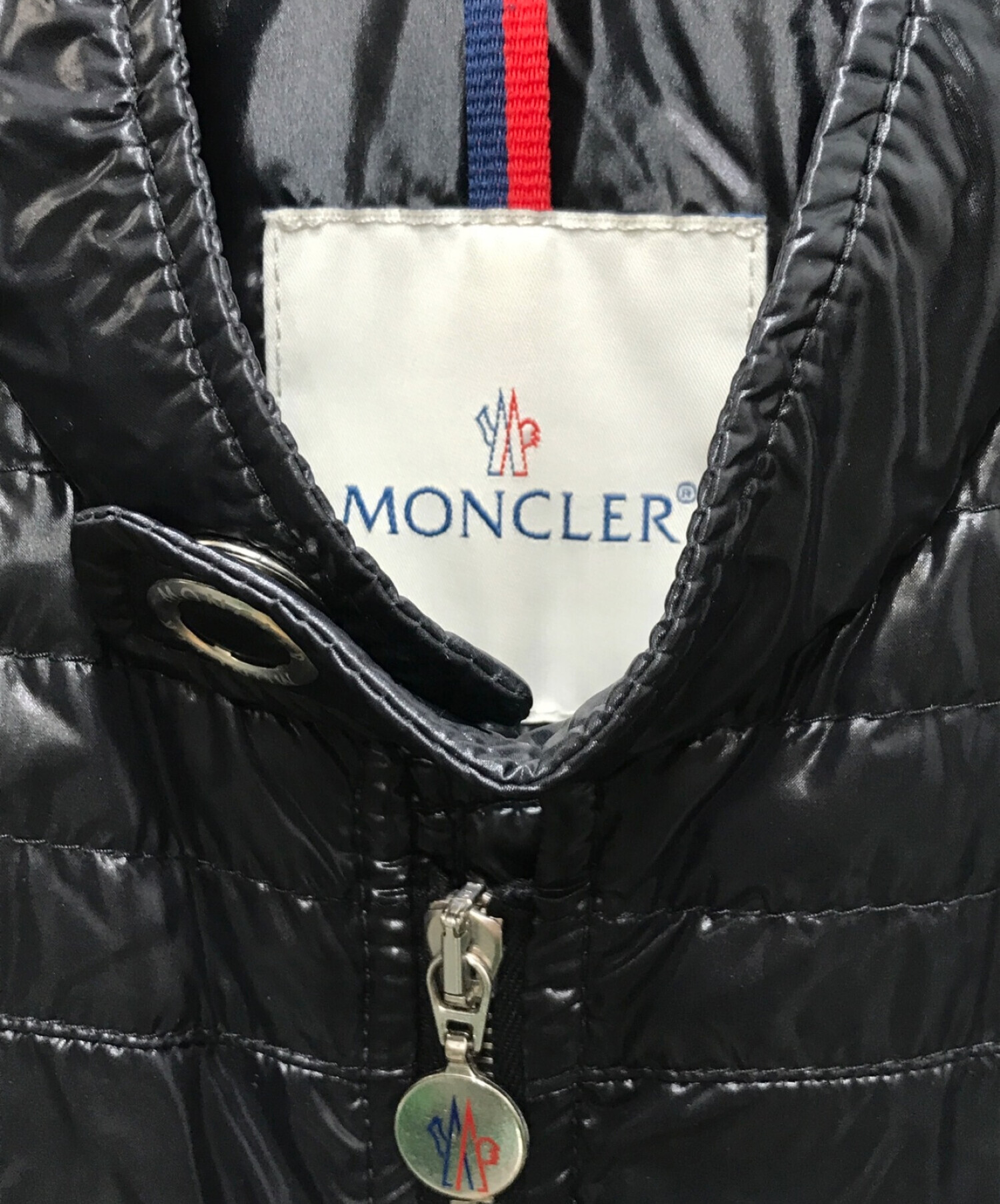 MONCLER (モンクレール) ライトダウンジャケット ブラック サイズ:2