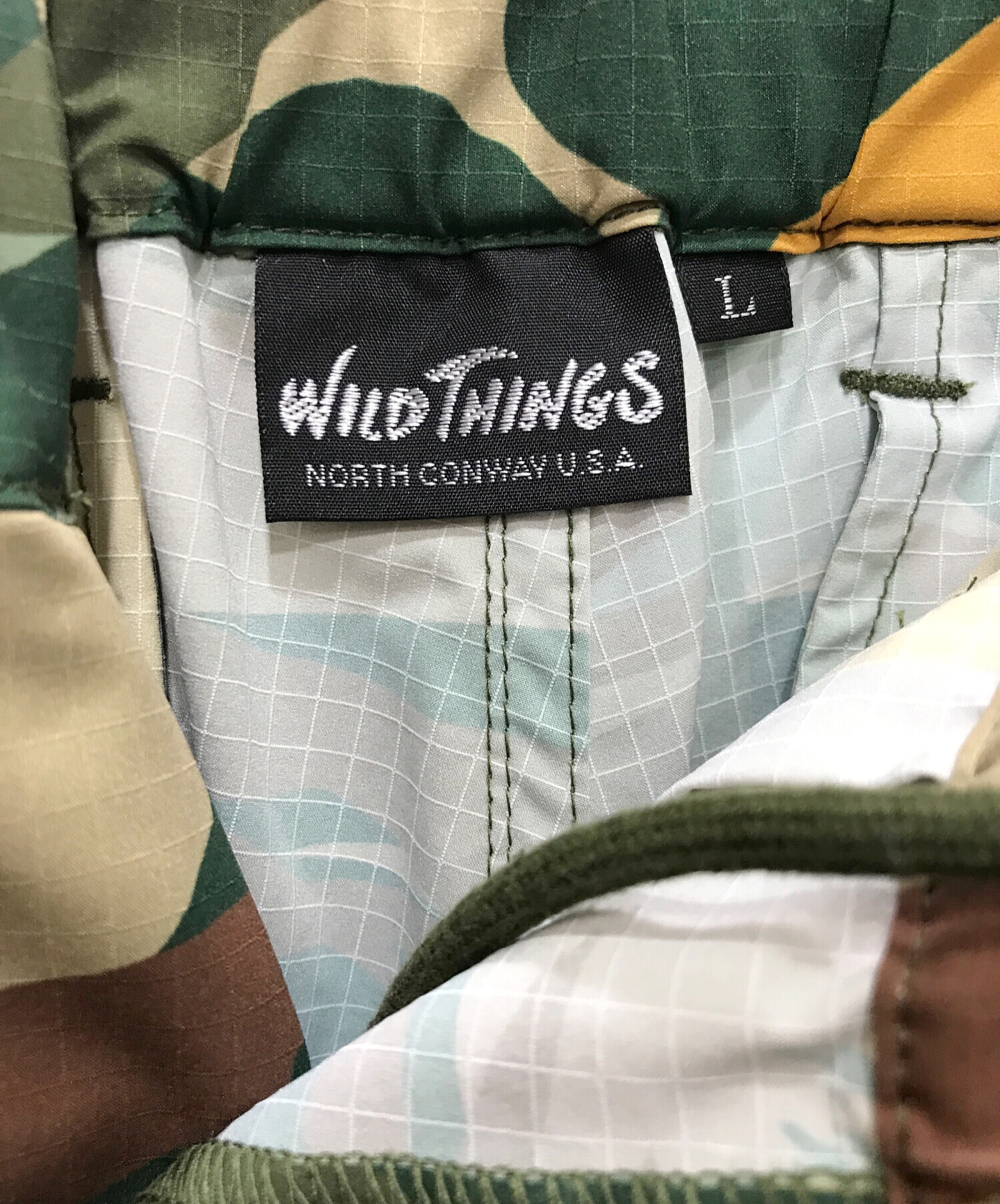 中古・古着通販】WILD THINGS (ワイルドシングス) グレインリップカーゴショーツ/GRAIN RIP CARGO SHORTS オリーブ  サイズ:L｜ブランド・古着通販 トレファク公式【TREFAC FASHION】スマホサイト