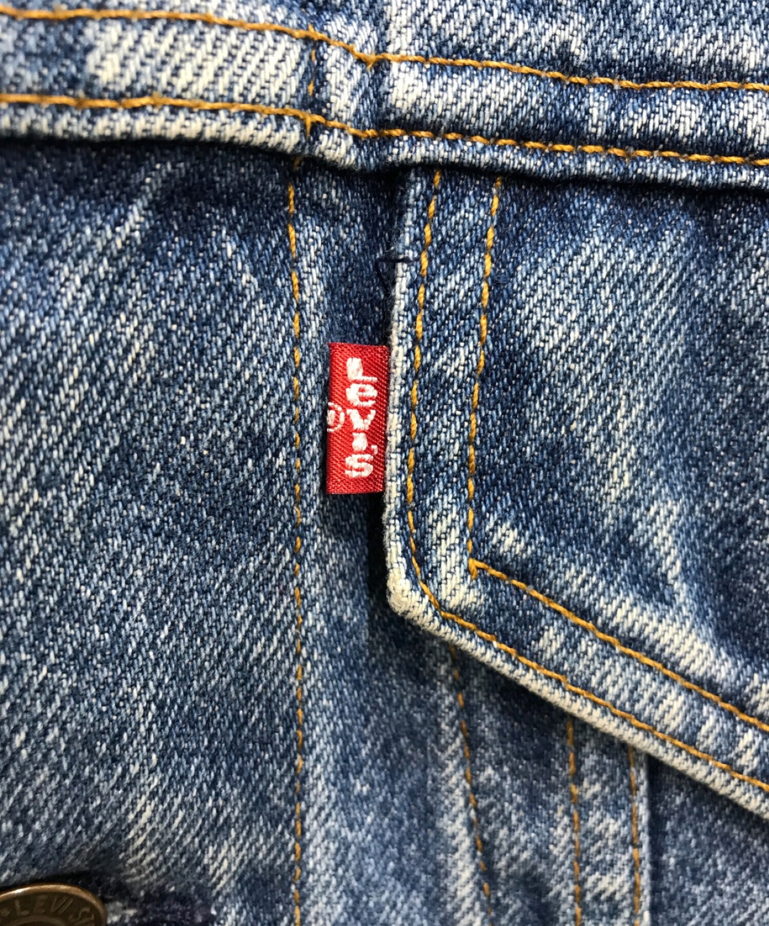 LEVI'S (リーバイス) デニムジャケット インディゴ サイズ:46