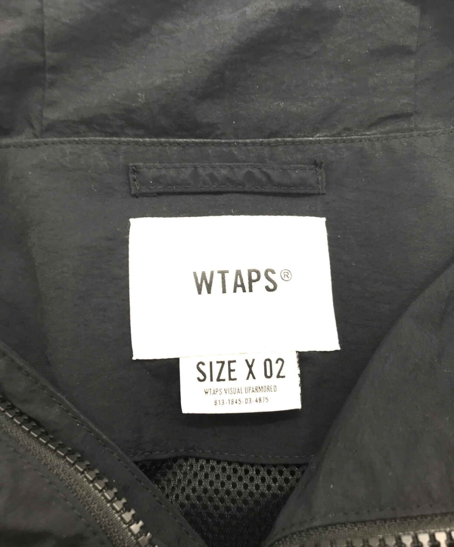 中古・古着通販】WTAPS (ダブルタップス) SBS/JACKET ブラック サイズ