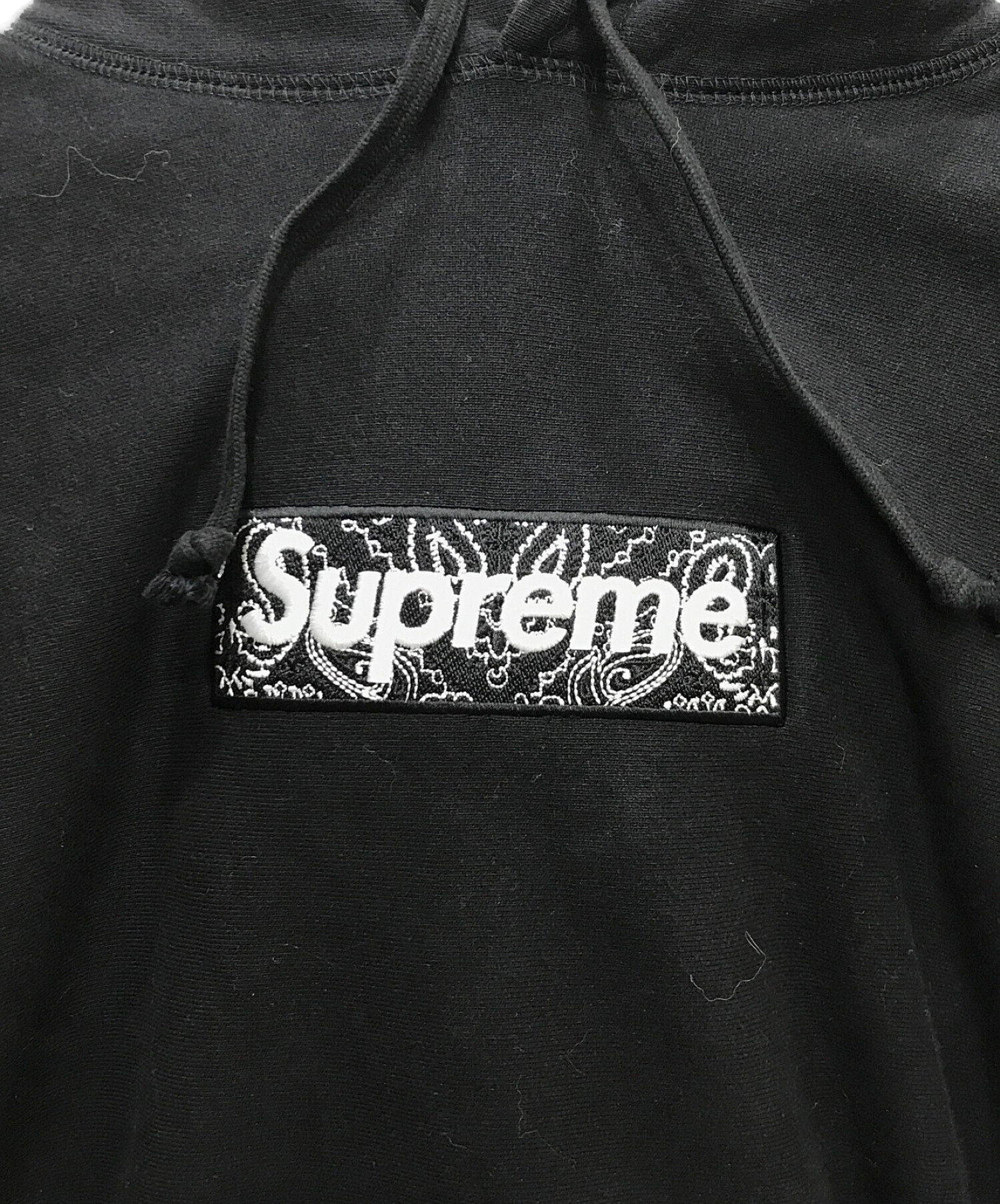 中古・古着通販】SUPREME (シュプリーム) Bandana Box Logo Hooded