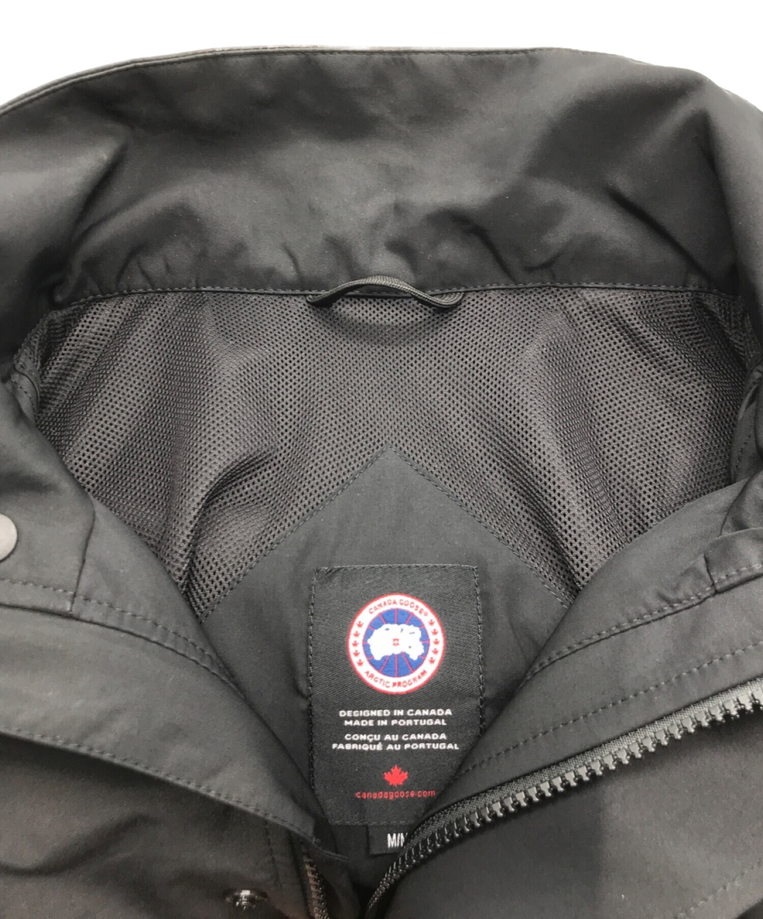 中古・古着通販】CANADA GOOSE (カナダグース) Crew Trench ブラック