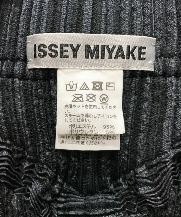 ISSEY MIYAKE (イッセイミヤケ) 3Dスチーム 変形プリーツジャケット ブラック サイズ:2