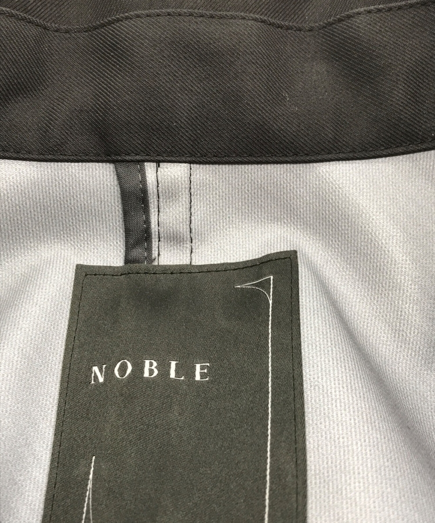 中古・古着通販】Noble (ノーブル) ウインドプルーフステンカラー