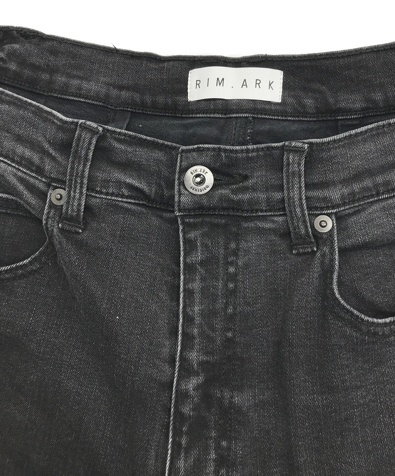 RIM.ARK (リムアーク) Layered denim ブラック サイズ:36