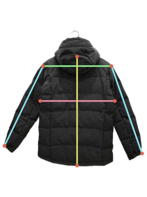 【中古・古着通販】MAMMUT (マムート) Serac Hoody Herringbone Down JKT/セラック フーディ ヘリンボーン  ダウンジャケット グレー サイズ:S｜ブランド・古着通販 トレファク公式【TREFAC FASHION】スマホサイト