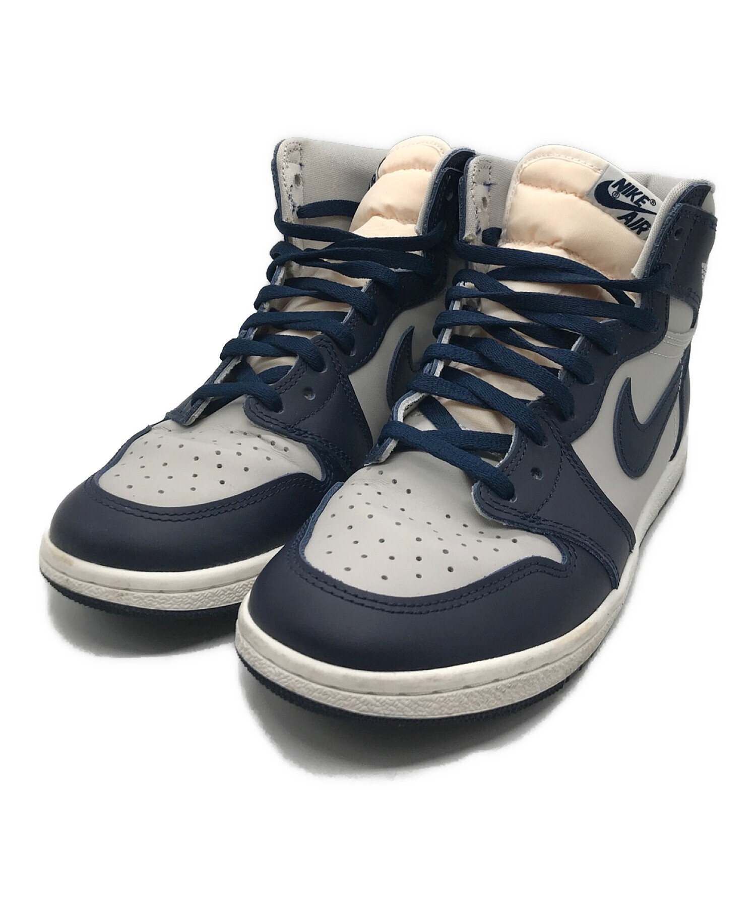 中古・古着通販】NIKE (ナイキ) AIR JORDAN 1 HIGH 85 “Georgetown” グレー×ネイビー サイズ:26.5cm｜ブランド・古着通販  トレファク公式【TREFAC FASHION】スマホサイト