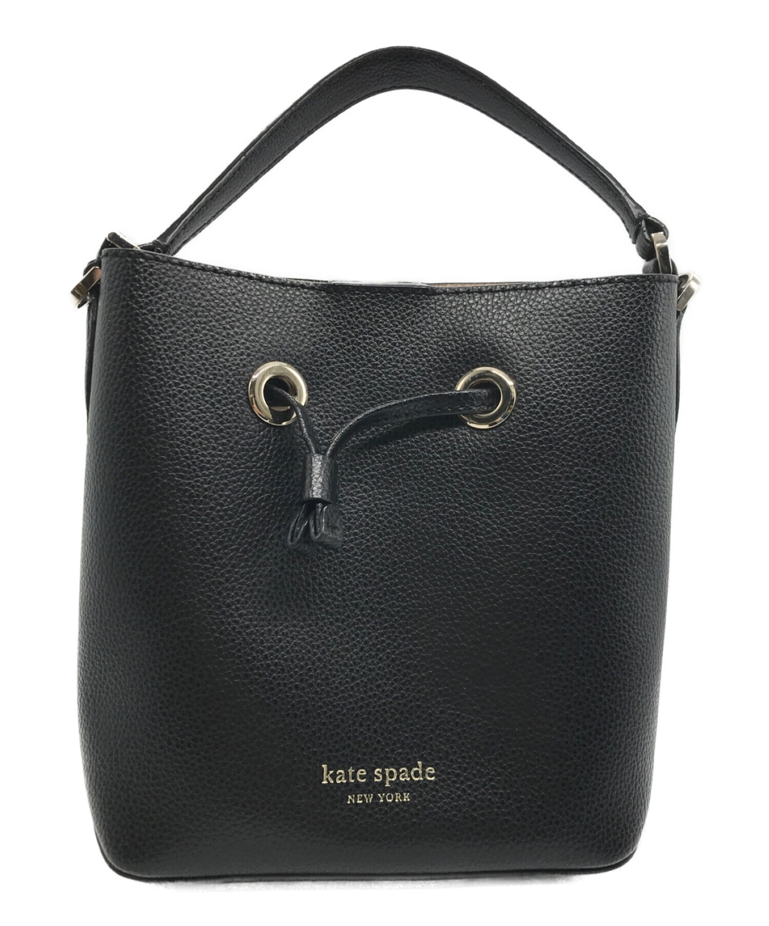 Kate Spade (ケイトスペード) エヴァスモールバケットバッグ ブラック