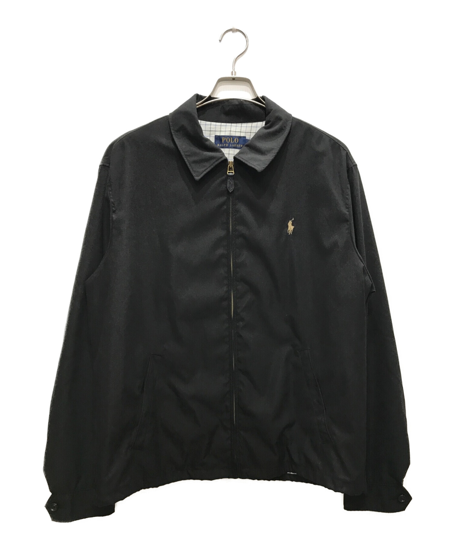 POLO RALPH LAUREN (ポロ・ラルフローレン) スイングトップ ブラック サイズ:L