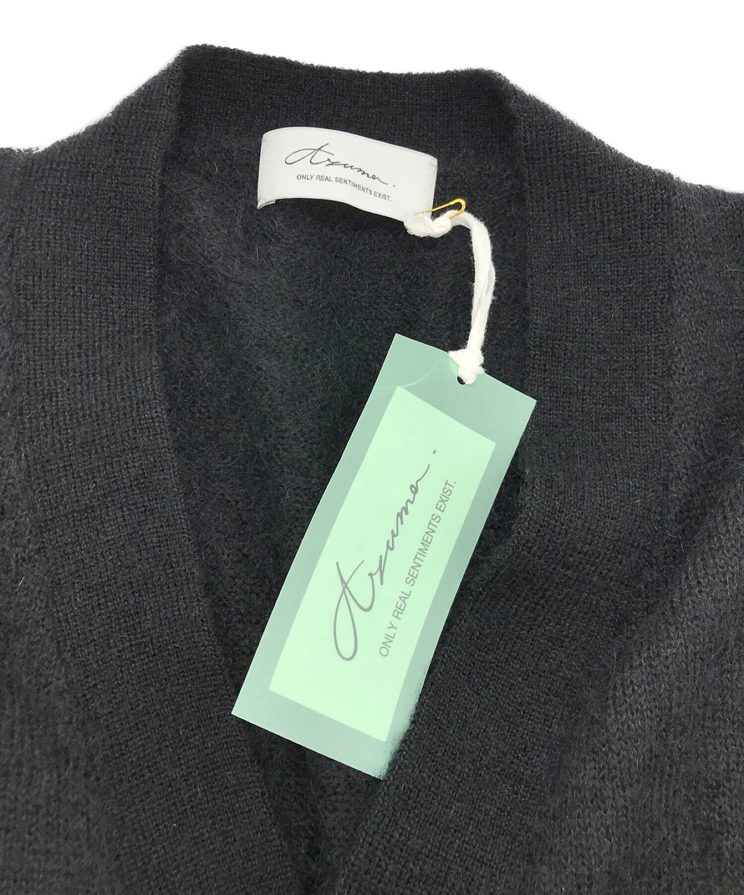 中古・古着通販】Azuma (アズマ) KURT'S MOHAIR CARDIGAN ブラック｜ブランド・古着通販 トレファク公式【TREFAC  FASHION】スマホサイト