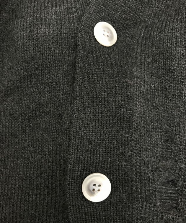 中古・古着通販】Azuma (アズマ) KURT'S MOHAIR CARDIGAN ブラック 