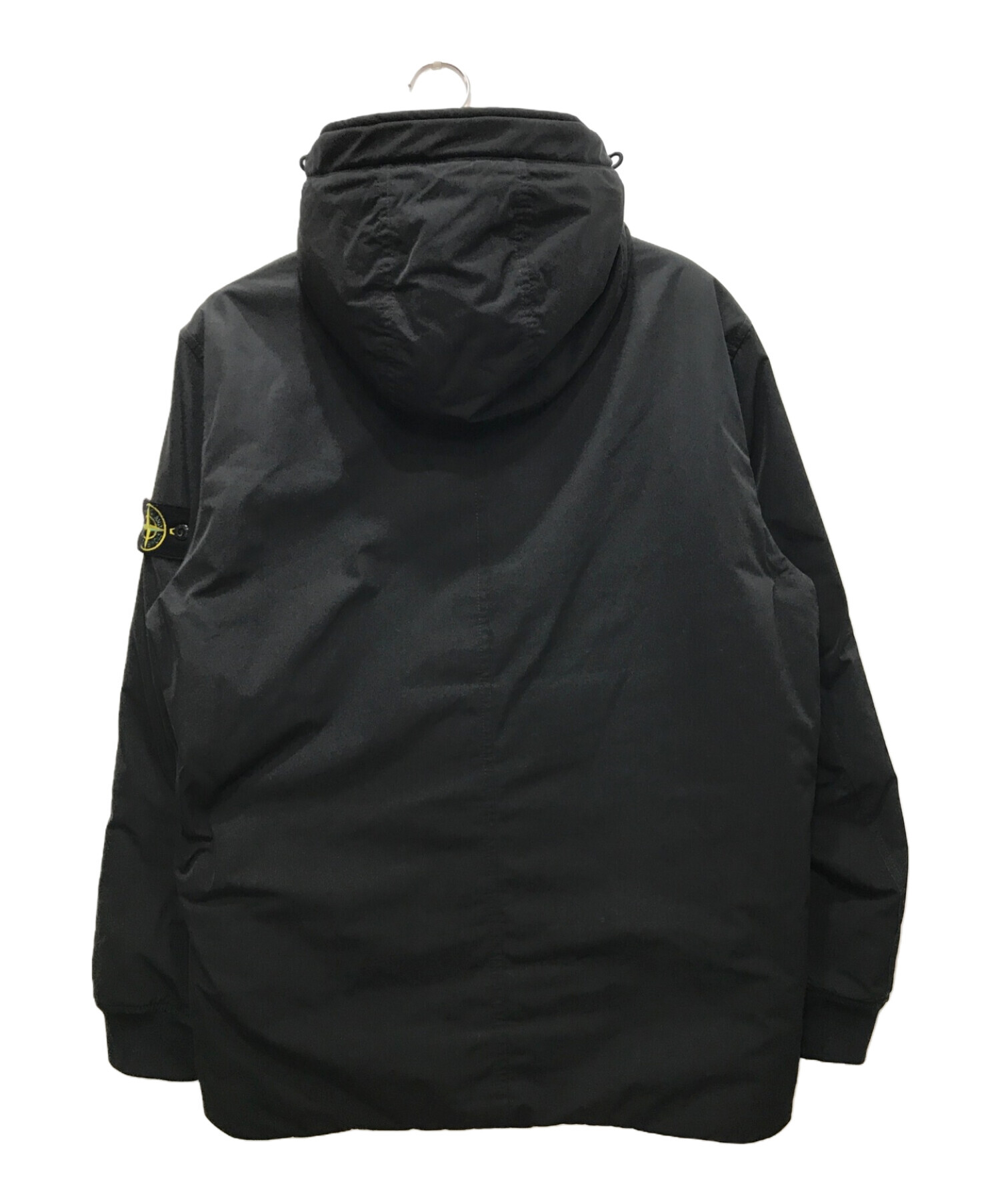 中古・古着通販】STONE ISLAND (ストーンアイランド) ポリエステルマイクロツイルパデッドフーディブルゾン ブラック サイズ:XL｜ブランド・古着通販  トレファク公式【TREFAC FASHION】スマホサイト