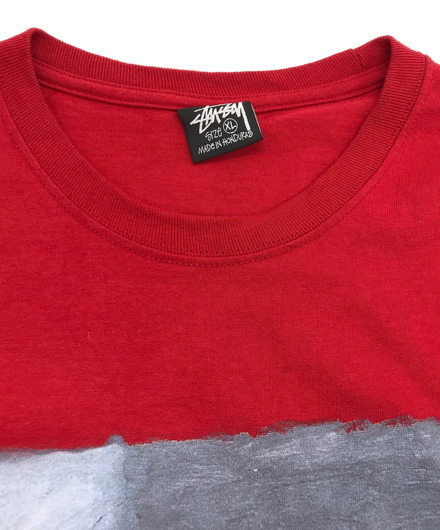 stussy (ステューシー) Bulldog T-SHIRTS/ブルドッグ Tシャツ レッド サイズ:XL