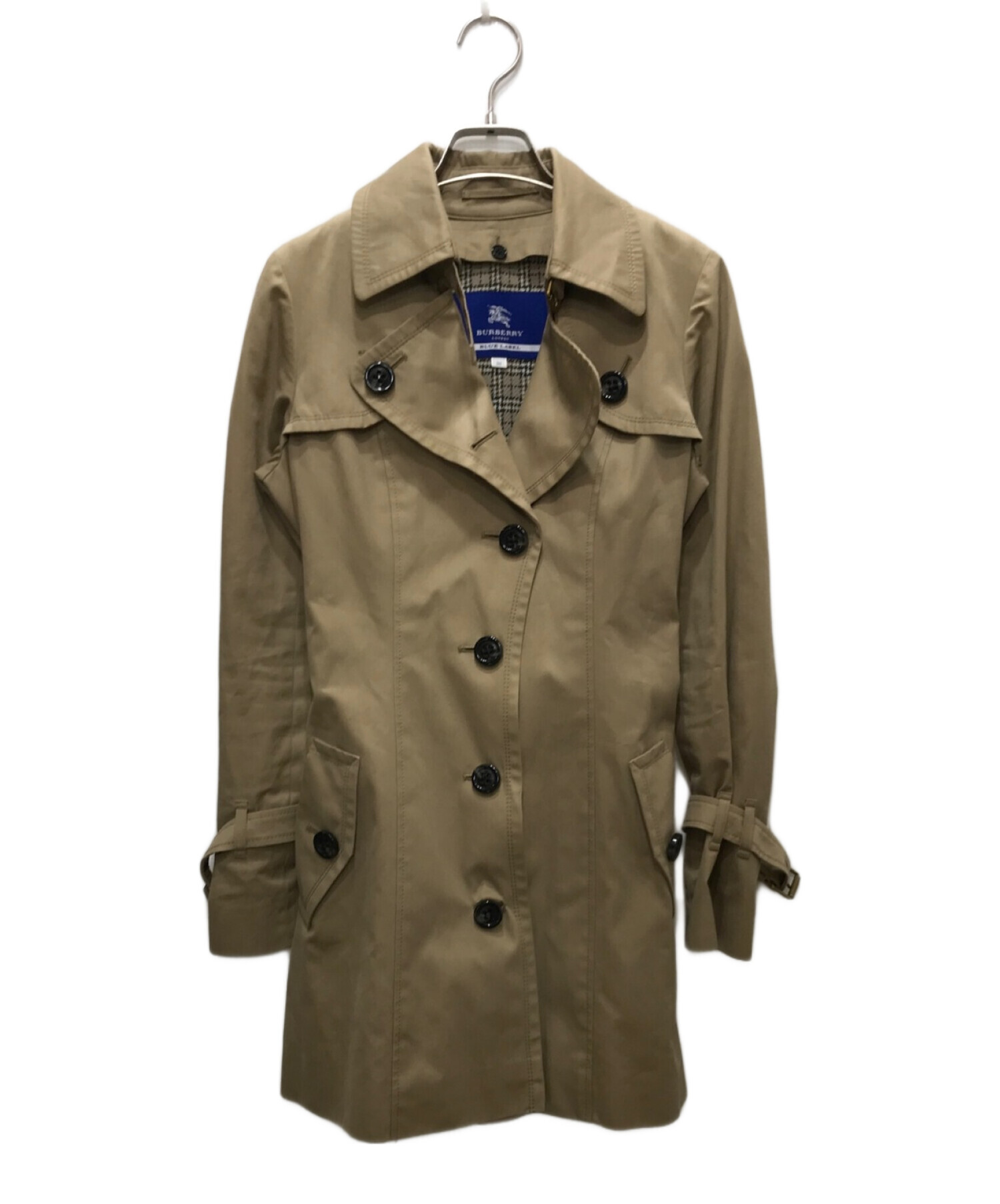 中古・古着通販】BURBERRY BLUE LABEL (バーバリーブルーレーベル) ライナー付トレンチコート ベージュ  サイズ:38｜ブランド・古着通販 トレファク公式【TREFAC FASHION】スマホサイト