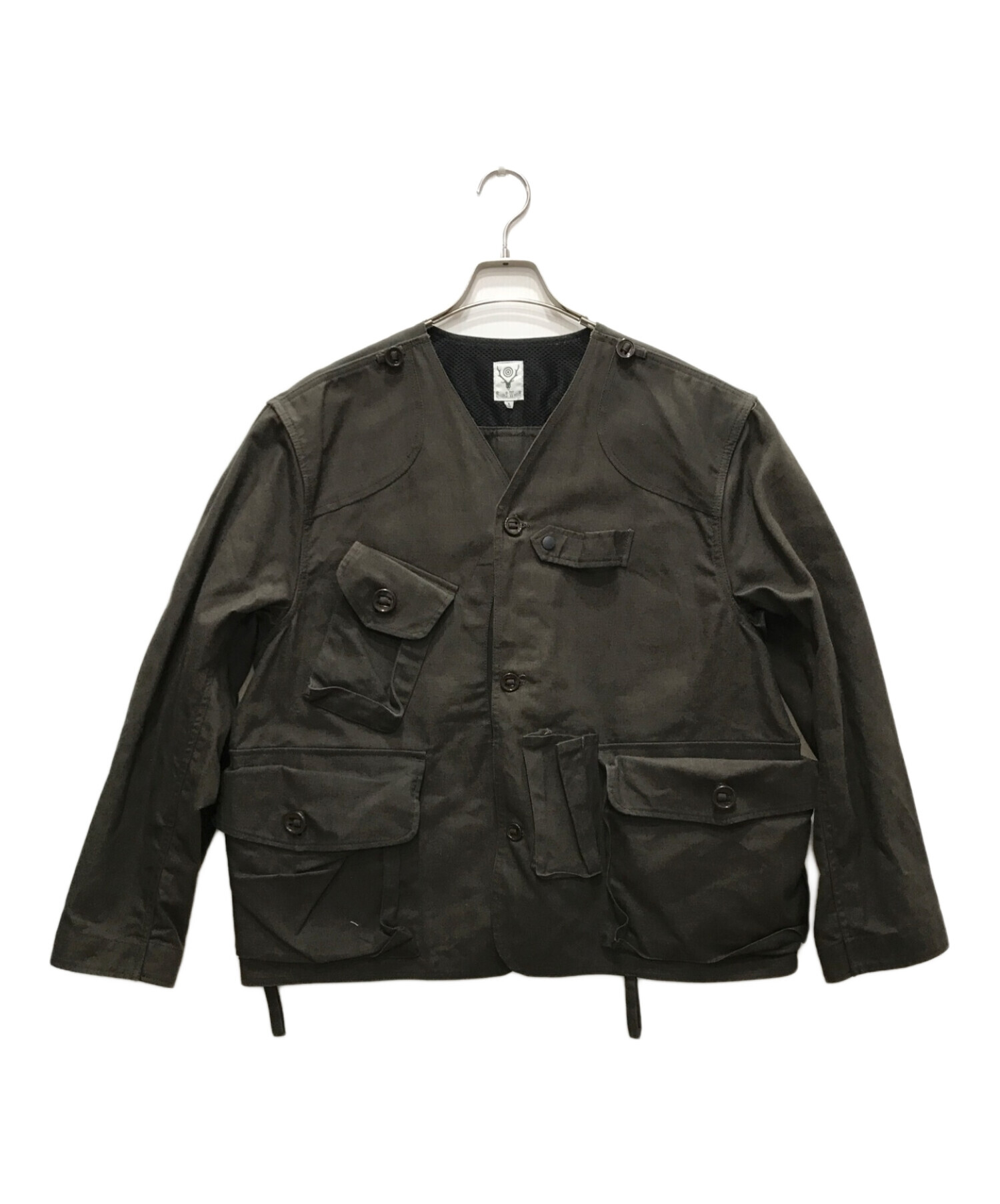 South2 West8 (サウスツー ウエストエイト) Tenkara Jacket/テンカラジャケット カーキ サイズ:L