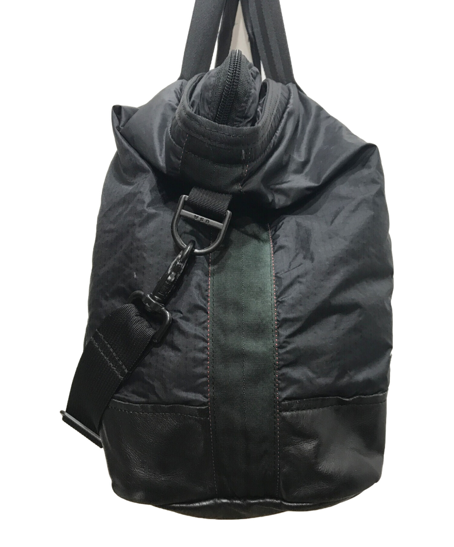 BRIEFING (ブリーフィング) BEAMS (ビームス) RockyMountainFeatherBed (ロッキーマウンテンフェザーベッド)  別注 MIL TRAINING TOTE/トレーニングトート ブラック