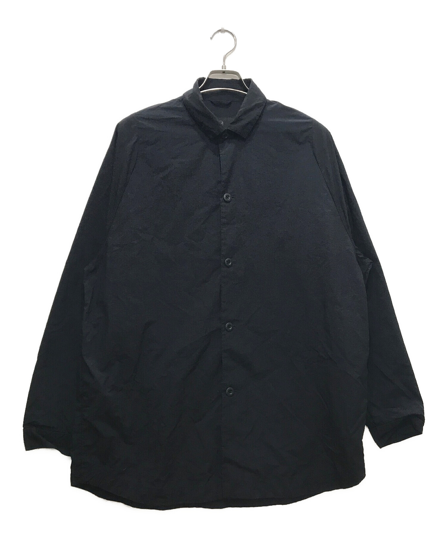 中古・古着通販】teatora (テアトラ) CARTRIDGE SHIRT P/カートリッジシャツ ネイビー サイズ:3｜ブランド・古着通販  トレファク公式【TREFAC FASHION】スマホサイト