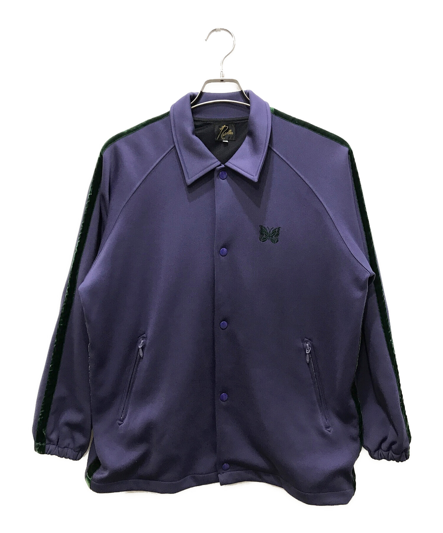 Needles (ニードルズ) Side Line Coach Jacket/サイドラインコーチジャケット パープル サイズ:S