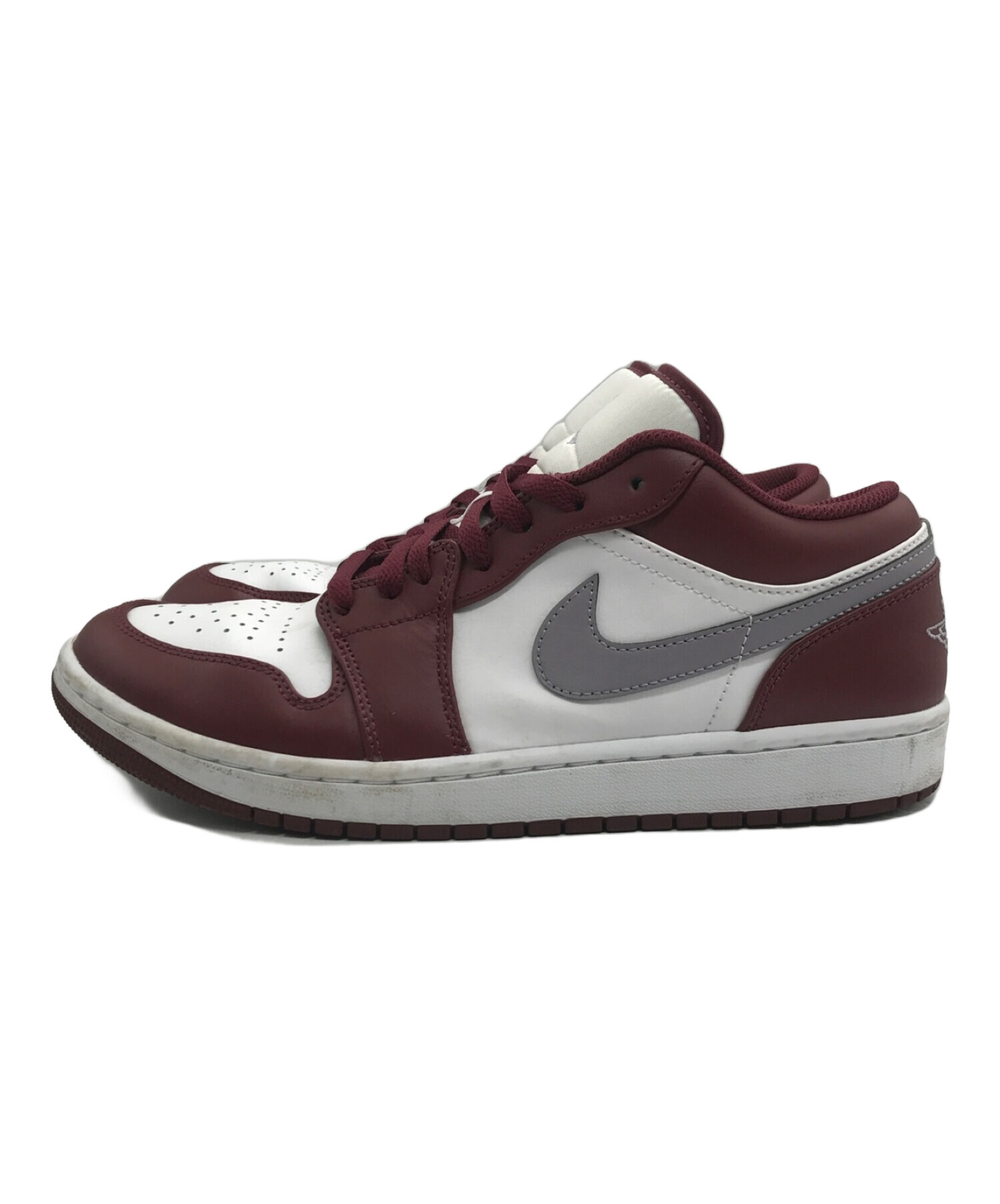 中古・古着通販】NIKE (ナイキ) AIR JORDAN 1 LOW/エアジョーダン 1 ロー レッド×ホワイト サイズ:27.5cm/US9.5/UK8.5/EUR43/BR41/CN275(2.5)｜ブランド・古着通販  トレファク公式【TREFAC FASHION】スマホサイト