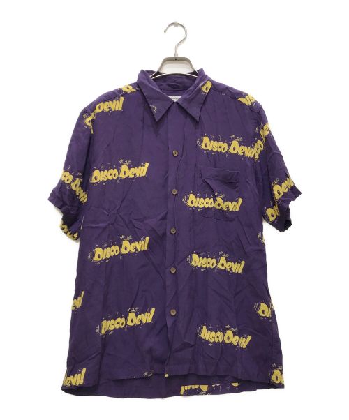 【中古・古着通販】WACKO MARIA (ワコマリア) disco devil shirt/ディスコデビルシャツ パープル  サイズ:M｜ブランド・古着通販 トレファク公式【TREFAC FASHION】スマホサイト