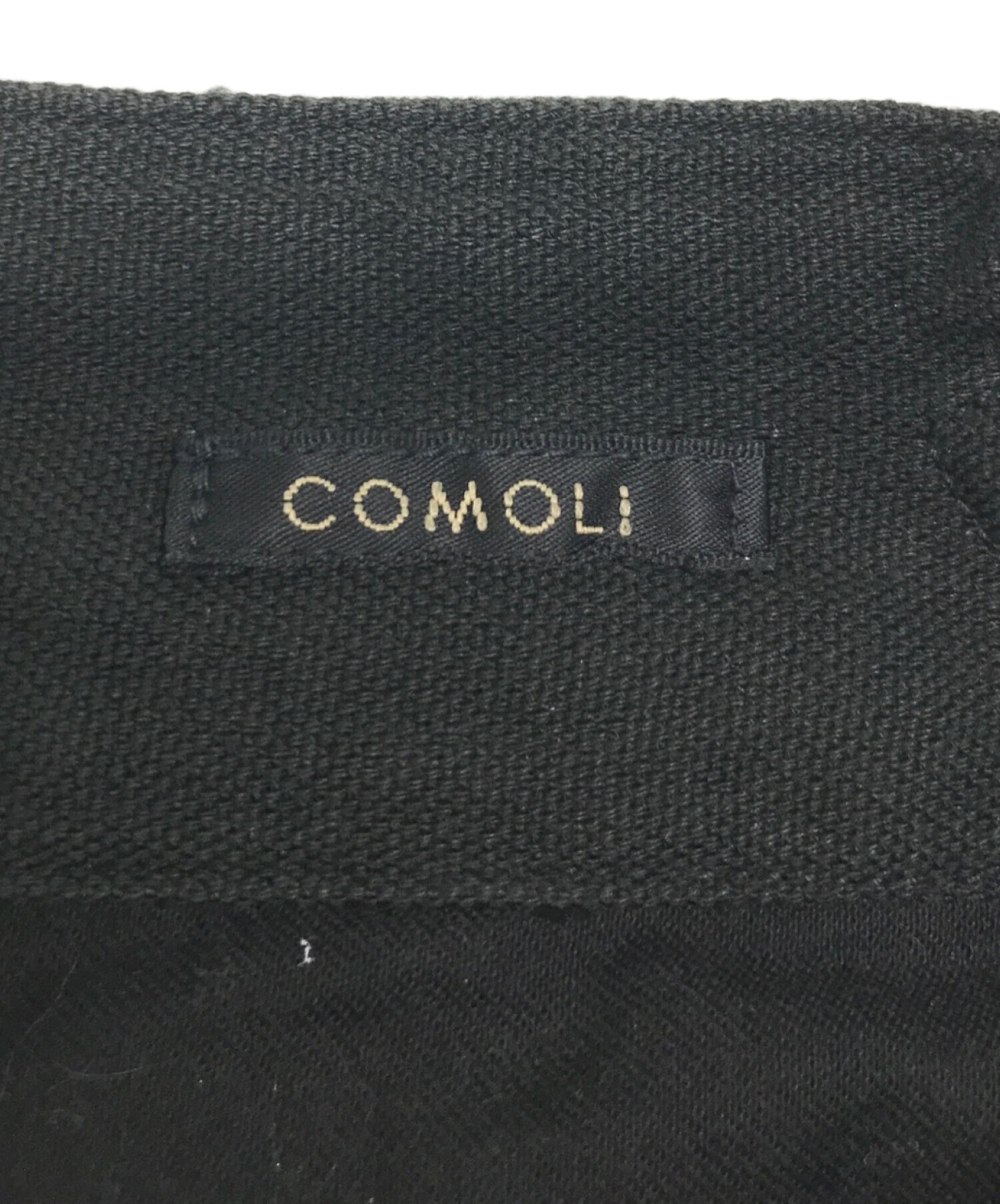 中古・古着通販】COMOLI (コモリ) コットン6ポケットパンツ ブラック サイズ:Ｌ｜ブランド・古着通販 トレファク公式【TREFAC  FASHION】スマホサイト