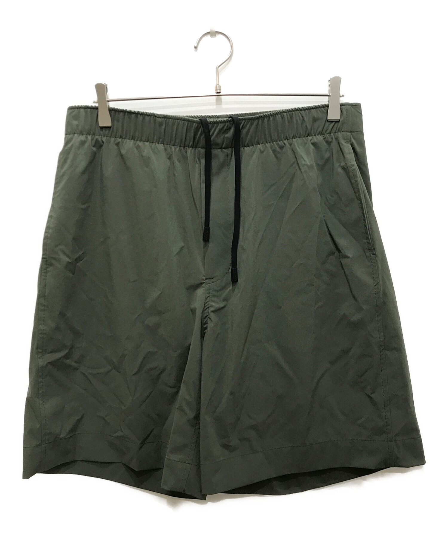 中古・古着通販】N.HOOLYWOOD (エヌ ハリウッド) WIDE EASY SHORTS/ストレッチ ナイロン イージー ショート パンツ  カーキ サイズ:40｜ブランド・古着通販 トレファク公式【TREFAC FASHION】スマホサイト